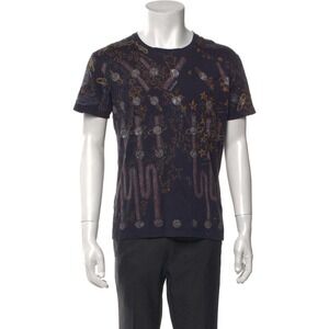 Valentino T-Shirt XS Cosmo Zandra Lunar Graphic Print Tee Designer Celestial